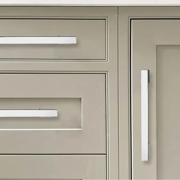 Sleek Silver Cabinet Handles (057) - Picture 5 of 5